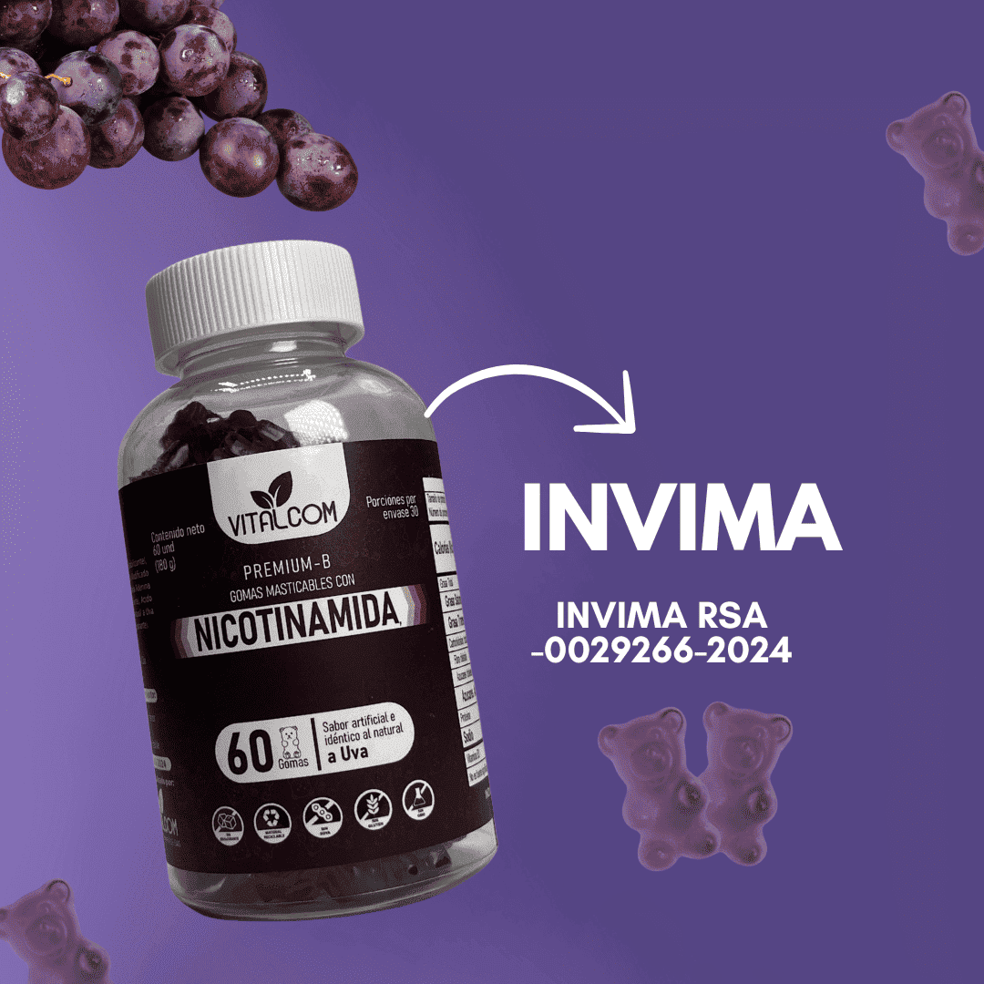 Nicotinamida Gomitas X 60