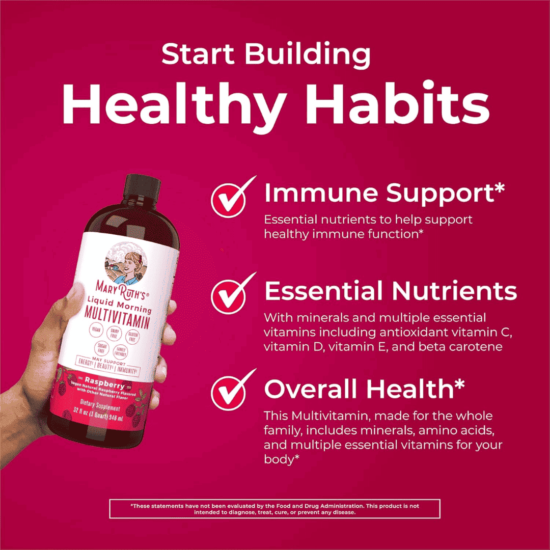 Multivitaminico Natural: Maryruth Frambuesa