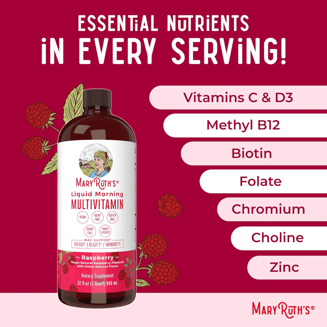 Multivitaminico Natural: Maryruth Frambuesa
