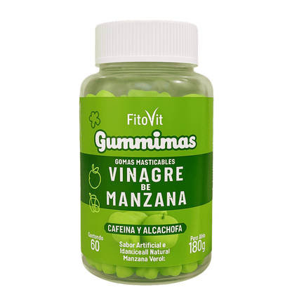 Vinagre de Manzana Gomitas x 60 Unds - Desinflamación y Energía