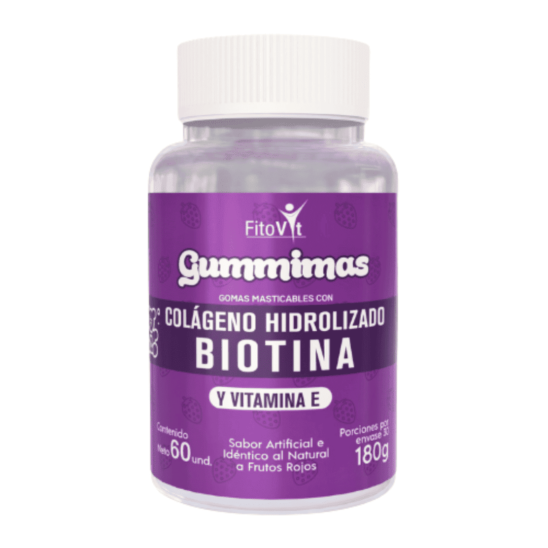 Colageno Hidrolizado + Biotina 60 unds - Fortalece Cabello y Uñas