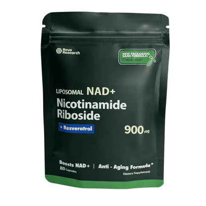 Liposomal NAD+ con Nicotinamida Ribósido y Resveratrol x 80 unds