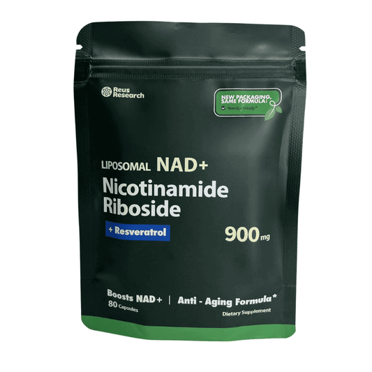Liposomal NAD+ con Nicotinamida Ribósido y Resveratrol x 80 unds