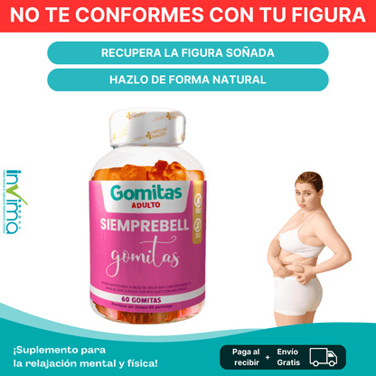 Gomitas BBL Aguaje x 60 unds - Belleza y Figura