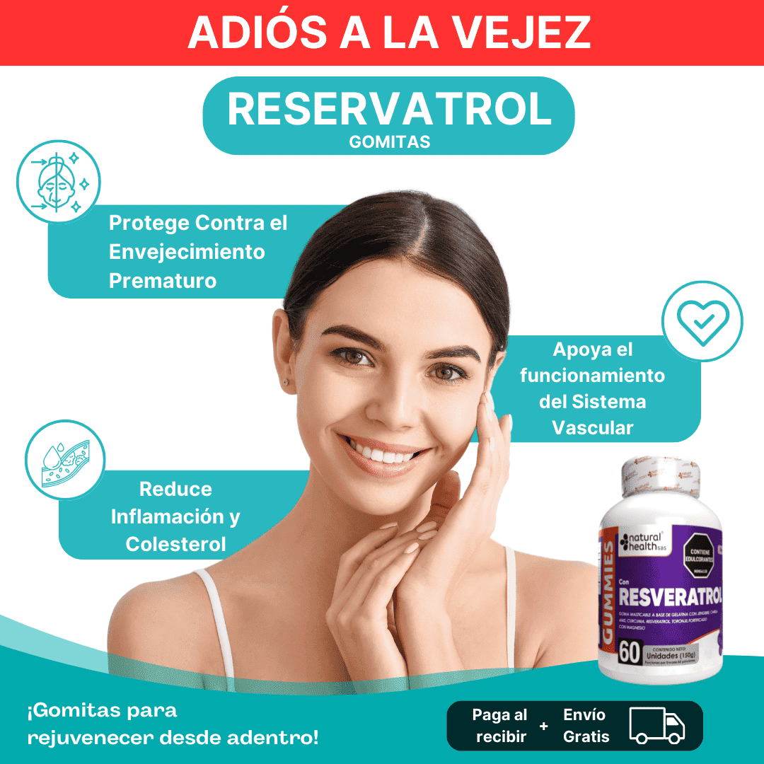 Gomitas De Resveratrol X 60 Unds