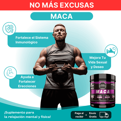 MACH MACA 500gr - Potencia Física y Masculinidad