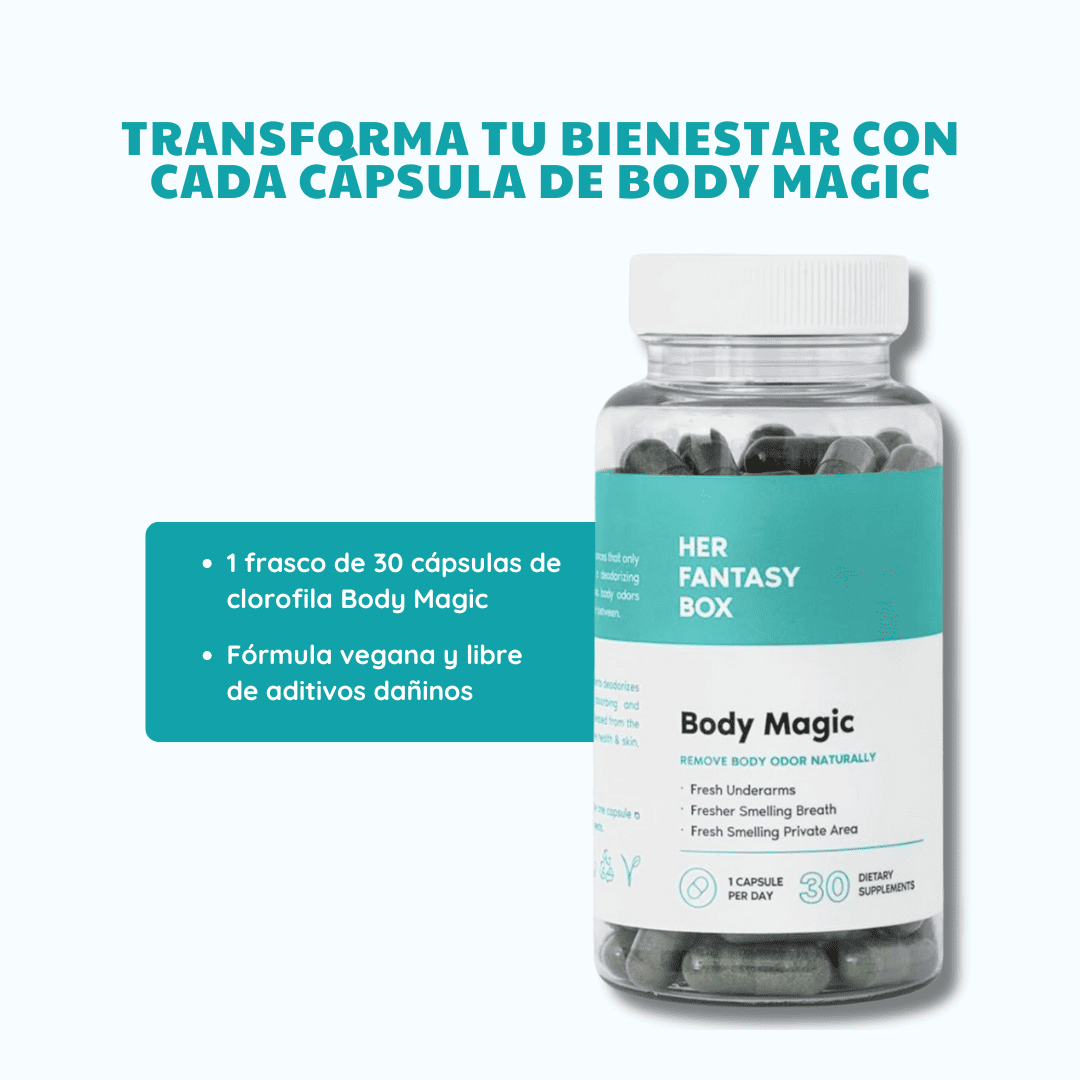 Body Magic – Dile adiós al mal olor desde adentro