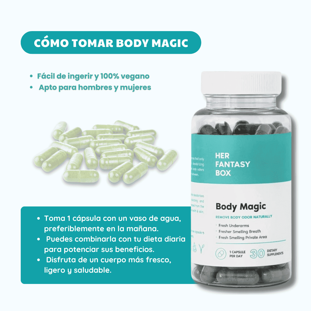Body Magic – Dile adiós al mal olor desde adentro