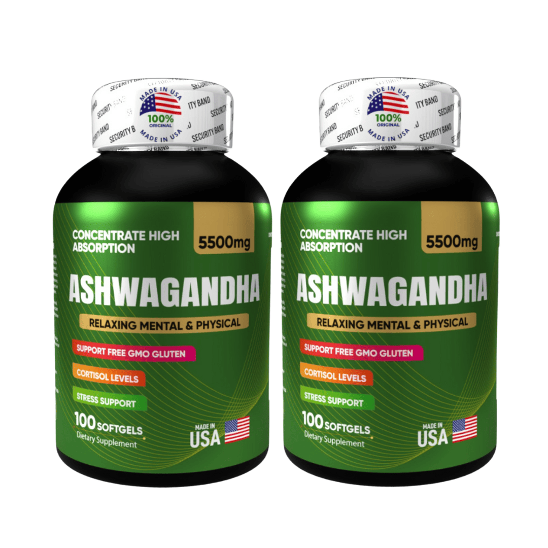 Combo Tranquildad🌿 Ashwagandha X2 (100 unds/Cu)