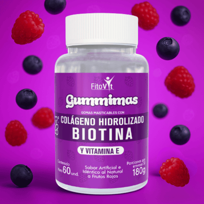 Colageno Hidrolizado + Biotina 60 unds - Fortalece Cabello y Uñas